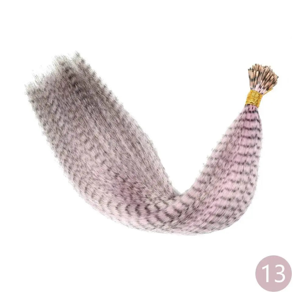 AZQUEEN Rainbow Feather Hair Extension