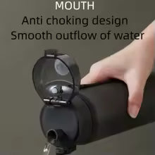 BPA-Free Sports Water Bottle – Leak-Proof Portable Drink Bottle for Hiking, Gym, Travel & Outdoor Use | 400ml / 560ml