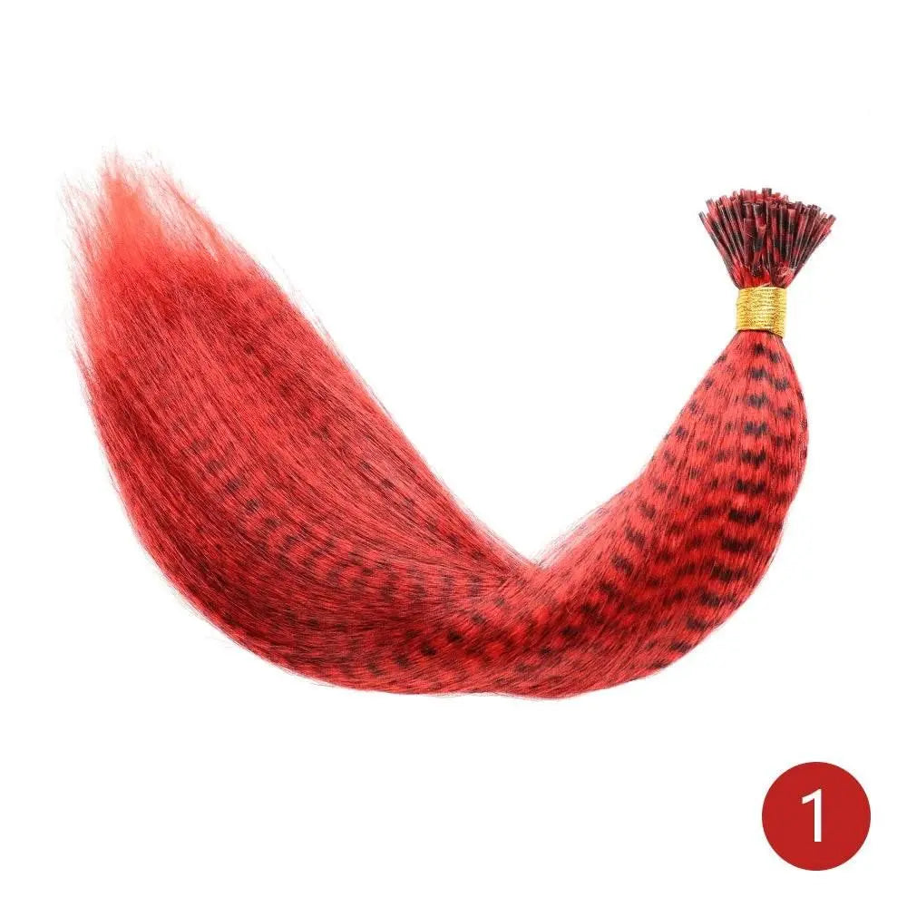 AZQUEEN Rainbow Feather Hair Extension