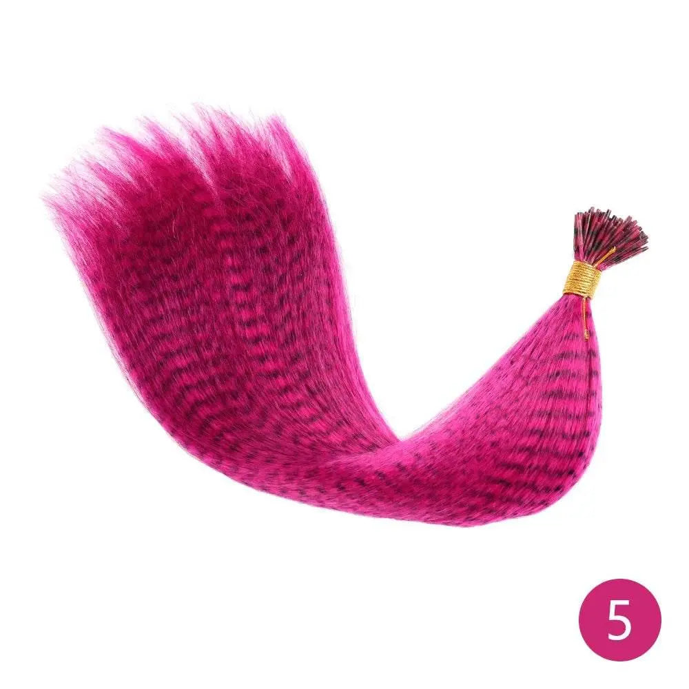 AZQUEEN Rainbow Feather Hair Extension