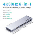 UGREEN USB C HUB 6-in-2 Type-C to Thunderbolt 3 4K HDMI USB3.0 SD&TF Adapter for MacBook Pro Air Docking Station USB-C Splitter
