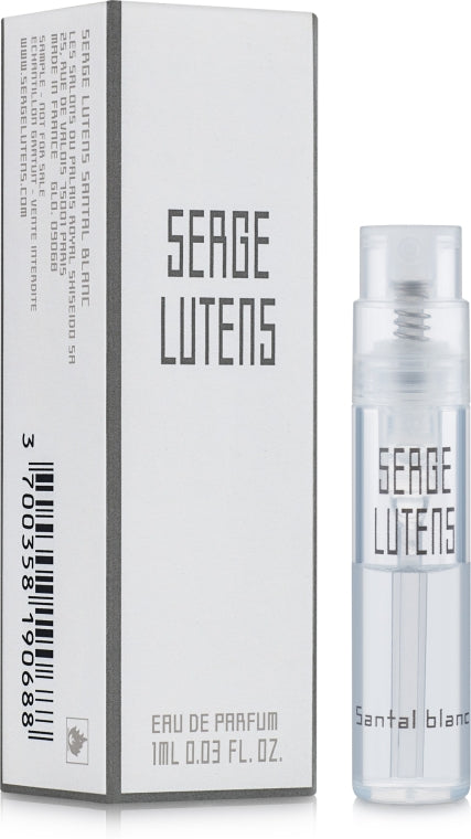 Serge Lutens Santal Blanc 1ml 0.03 fl. oz. official perfume samples perfume tester