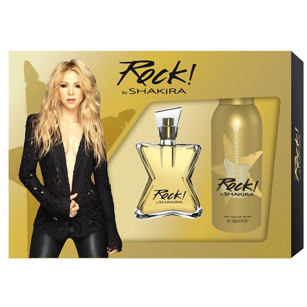 Shakira Rock! by Shakira Gift Set 50ml EDT + 150ml Deodorant Spray