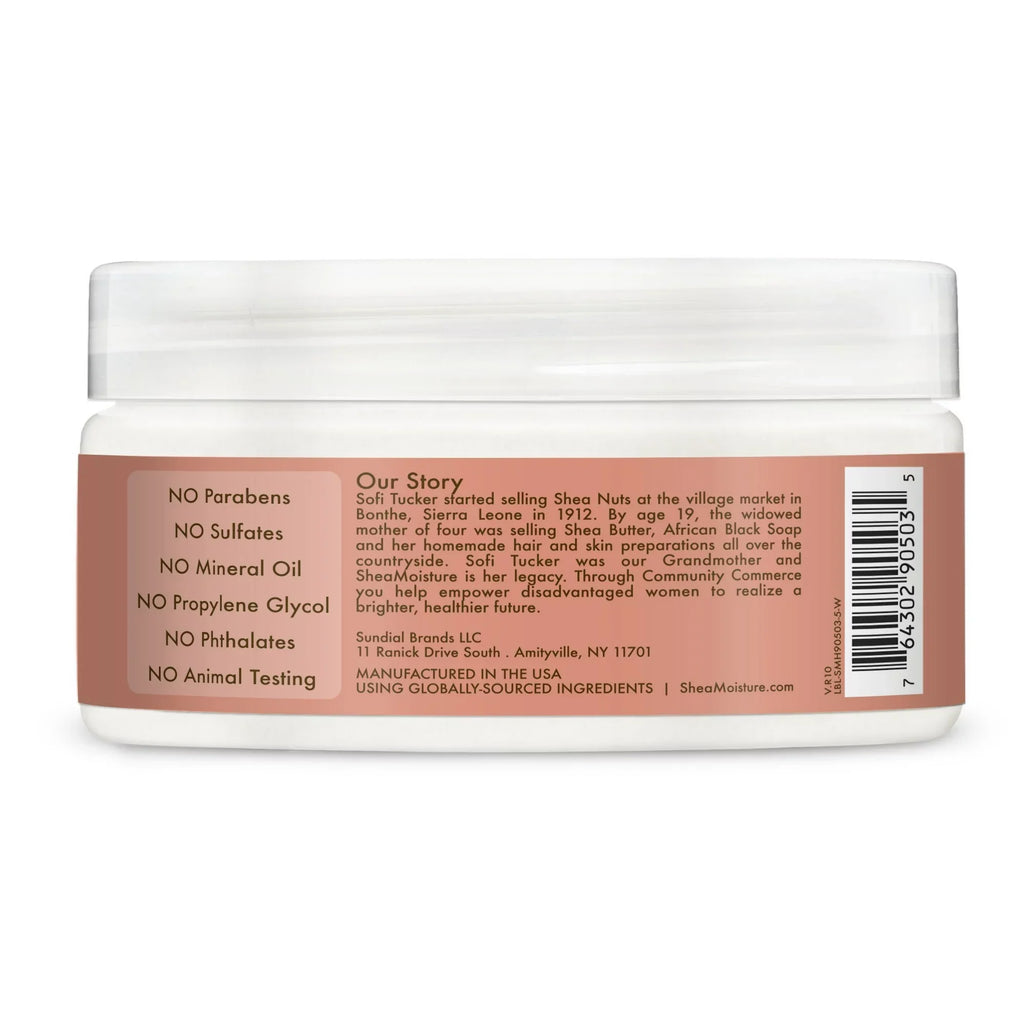 Shea Moisture Coconut & Hibiscus Kids Curling Butter Cream for Defined, Frizz-Free Curls 6 oz