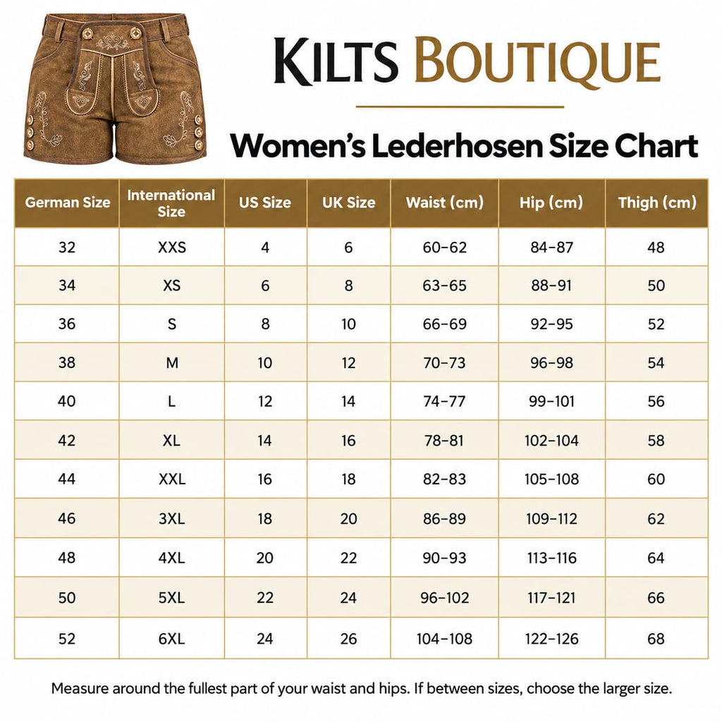 Lederhosen Women Trachten Short Lederhosen Shaded Wild Brown Leather Oktoberfest