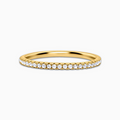 Thin Full Eternity Ring (1.2 mm) in Gold