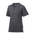 Snickers 2702 Womens Ladies Work Polo Shirt T-Shirt  Steel Grey / XS