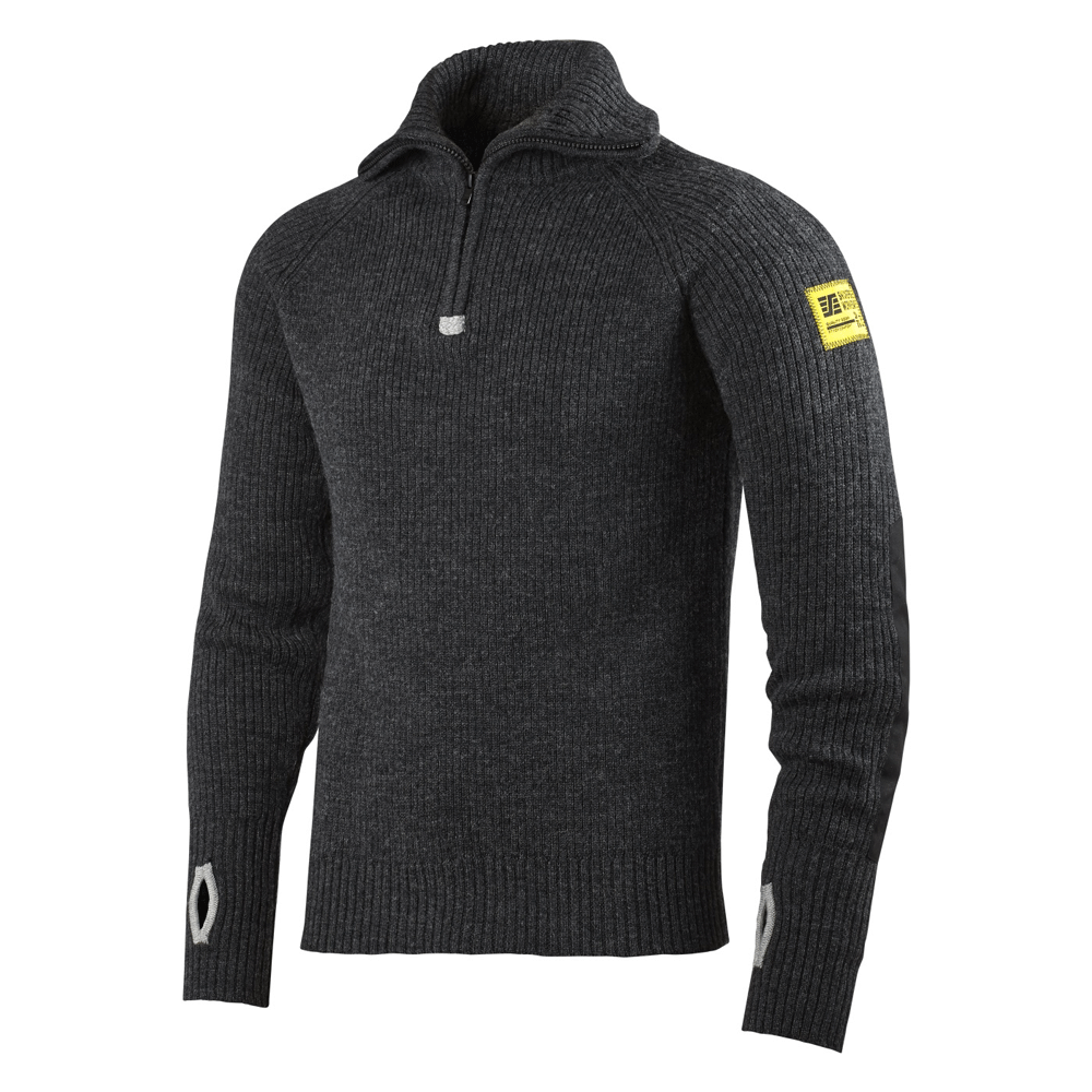 Snickers 2905 ½-Zip Wool Sweater Jumper