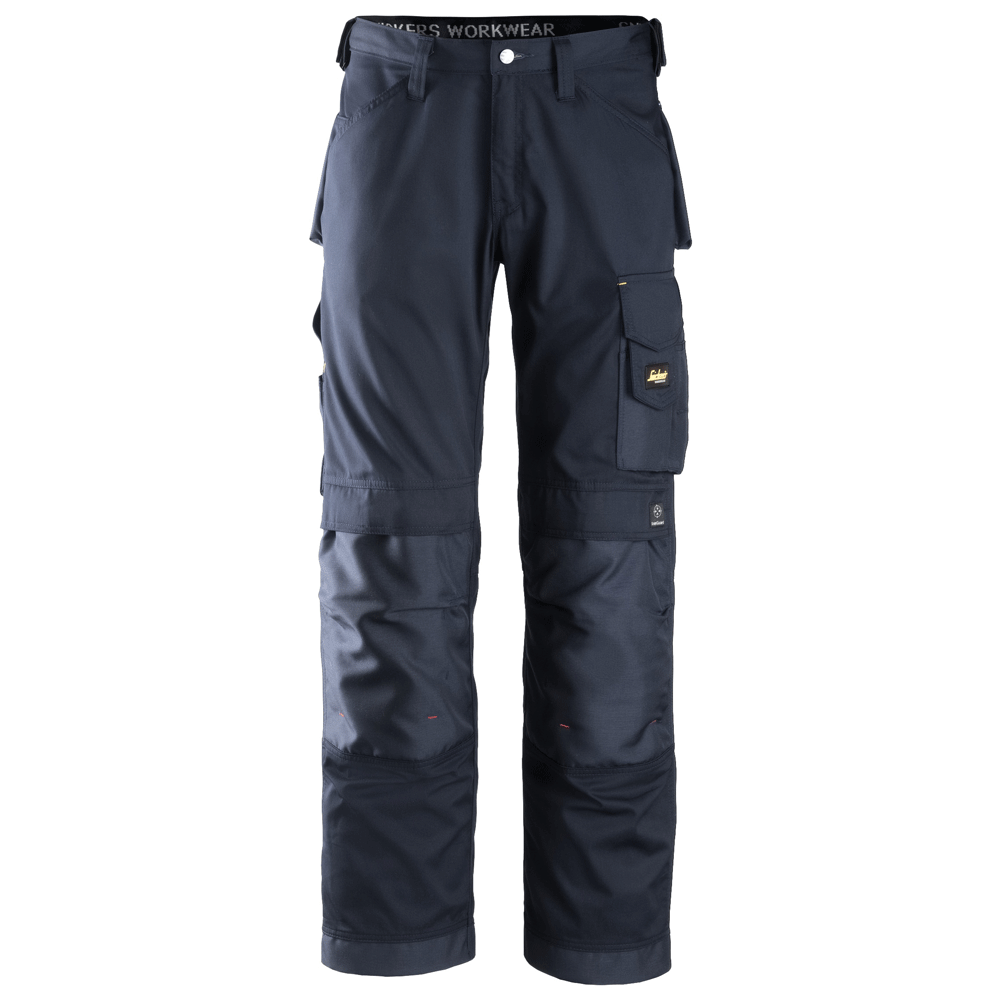 Snickers 3311 Craftsmen Trousers, CoolTwill Navy Blue Waist 44" - Leg 32" - Snickers Size: 60