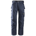 Snickers 3312 Craftsmen Trousers, DuraTwill Navy Blue