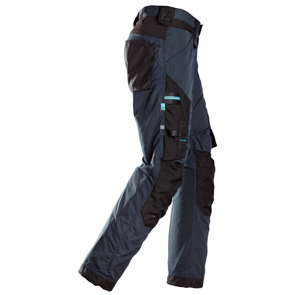 Snickers 6310 LiteWork, 37.5® Kneepad Work Trousers Navy Blue Snickers Size 44 (30" Waist, 32" Leg)