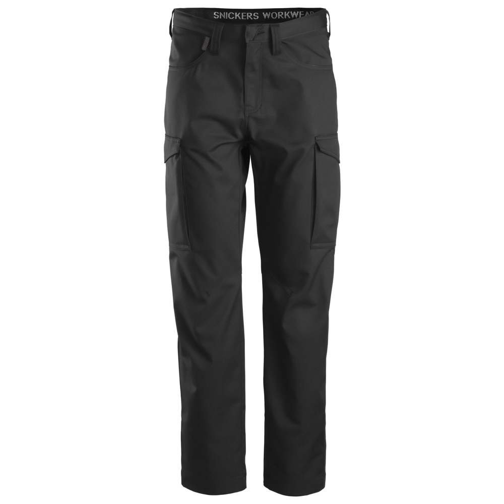 Snickers 6800 Service Trousers Black 38" Waist - 30" Leg - Snickers Size 108