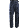 Snickers 6801 Service Trousers + Knee Pockets Navy Blue 31" Waist - 30" Leg - Snickers Size 92