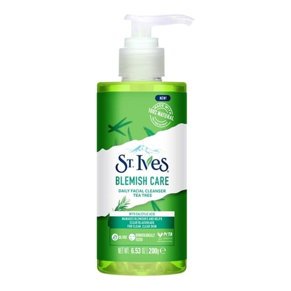 St. Ives Blemish Care Tea Tree Face Wash 200ml