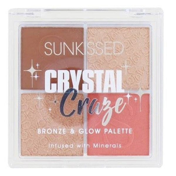 Sunkissed Crystal Craze Bronze & Glow Palette 4 x 3.8g