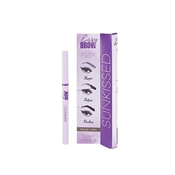 Sunkissed Easy Brow Pencil 0.22g - Medium Dark
