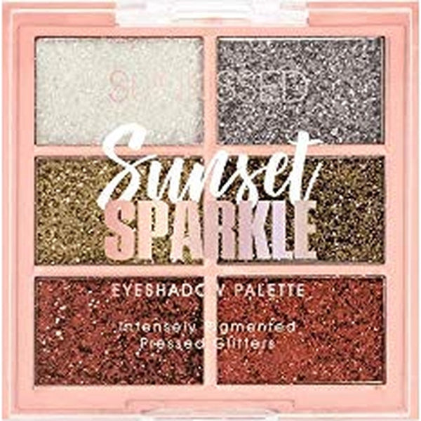 Sunkissed Sunset Sparkle Glitter Eyeshadow Palette 6.6g