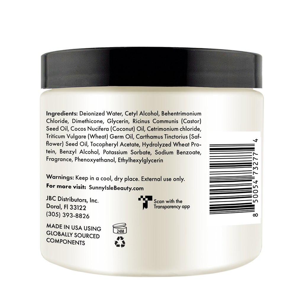 Sunny Isle Lavender Mint Hair & Strong Roots Intensive Repair Masque Deeply conditions dry hair 473.17 ml/16.0 oz