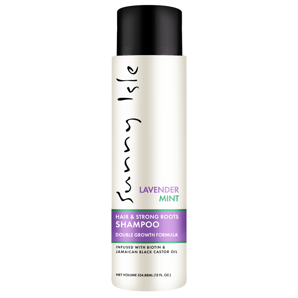 Sunny Isle Lavender Mint Hair & Strong Roots Shampoo Cleanses hair and scalp 354.88 ml/12.0 oz