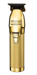 BaByliss Pro Super Motor Skeleton Trimmer: Precision Edging & Detailing for Professional Barbers (Gold Edition)
