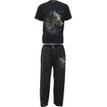 CELTIC WOLF - 4pc Mens Gothic Pyjama Set