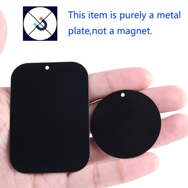 30 PCS Car Phone Holder Magnetic Sheet, Spec:, 40mm (with Tape), 45 x 65mm (with Tape)