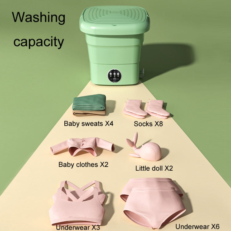 Portable Folding Mini Washing Machine 4.5L – Compact Washer for Small Loads
