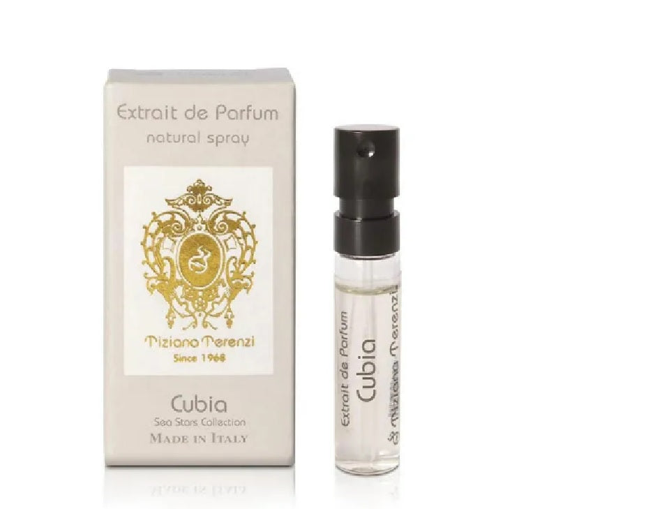 TIZIANA TERENZI Cubia Extrait de parfum 0.05 OZ 1.5 ML official perfume sample perfume tester