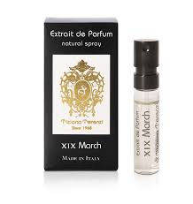 TIZIANA TERENZI XIX March Extrait de parfum 0.05 OZ 1.5 ML official perfume sample perfume tester