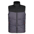 Regatta TRA870 Regime Insulated Bodywarmer Gilet Iron/Black Small