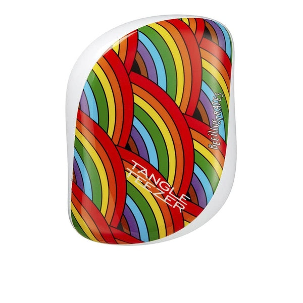 Tangle Teezer Compact Styler Detangling Hair Brush - Rainbow Galore