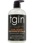 TGIN Curl Bomb Moisturizing Styling Gel: Define Curls & Control Frizz for Natural Hair & Curly Hair Types 384ml/12.98 oz
