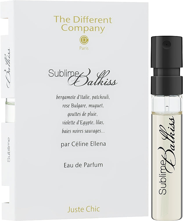 The Different Company Sublime Balkiss 2ml 0.06 fl. oz. official perfume samples perfume tester