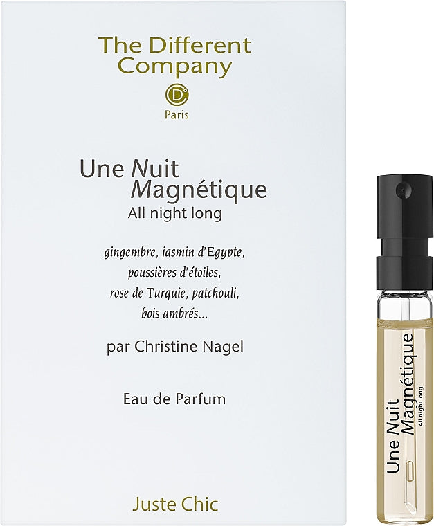 The Different Company Une Nuit Magnetique 2ml 0.06 fl. oz. official perfume samples perfume tester