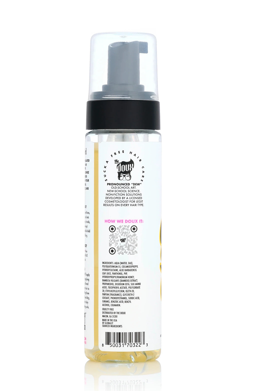 The Doux Crazy Sexy Curl Honey Setting Foam 7oz All-in-1 Styling Mousse