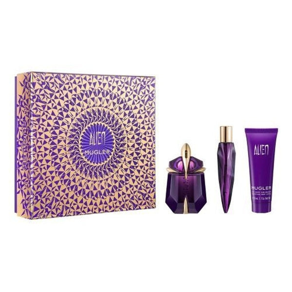 Thierry Mugler Alien Gift Set 30ml EDP + 50ml Body Lotion + 10ml EDP Purse Spray