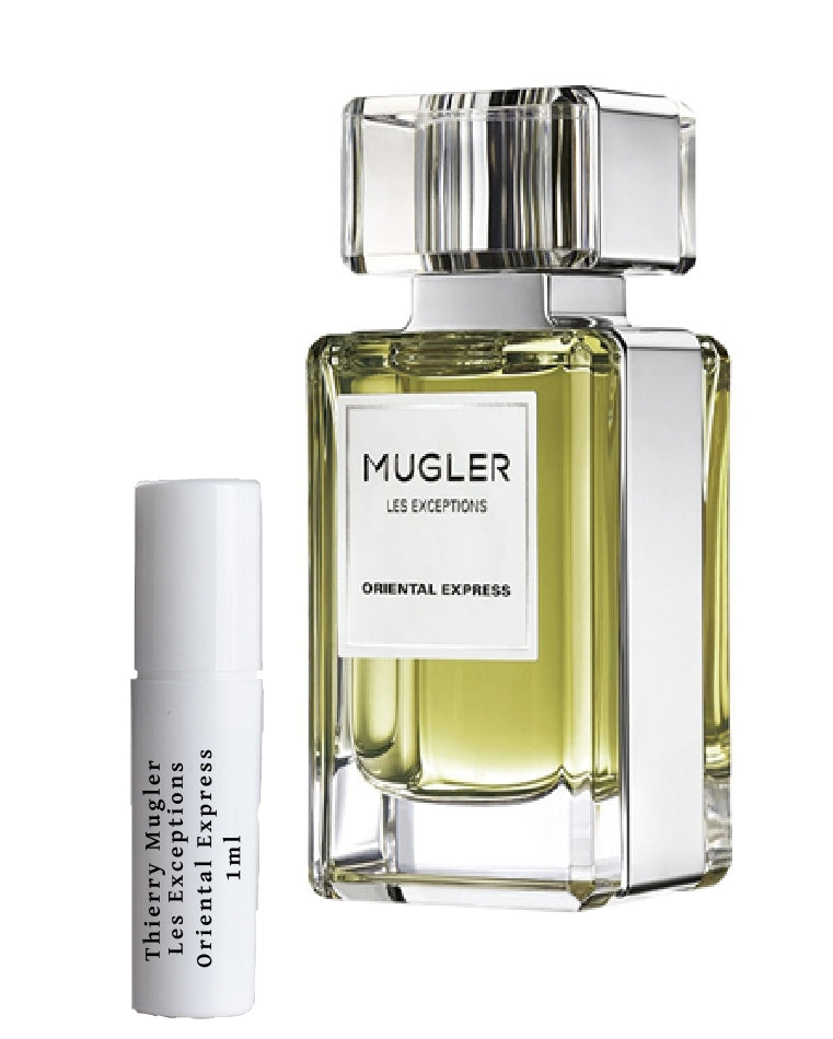 Thierry Mugler Oriental Express samples discontinued fragrance