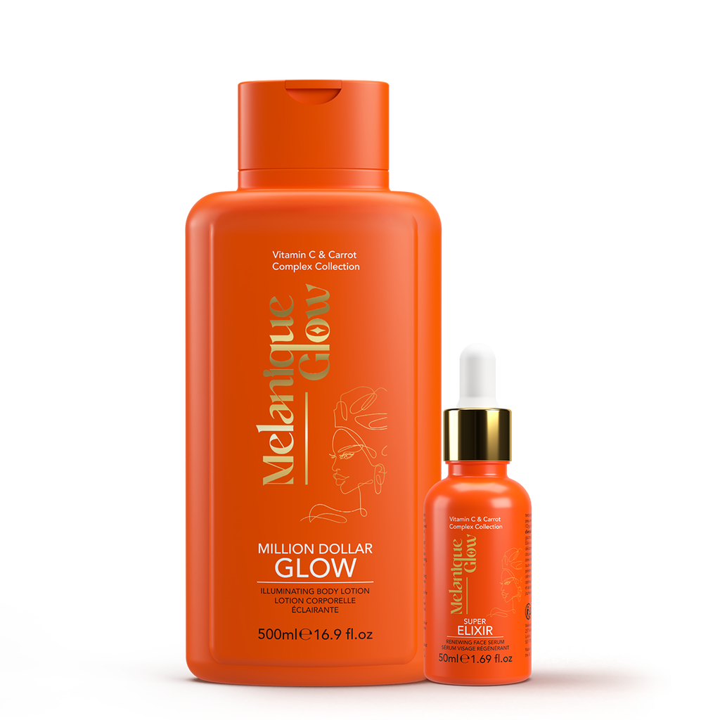 Melanique Glow Top-to-Toe Glow Duo