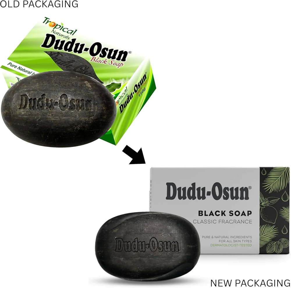 Tropical Naturals Dudu Osun Black Soap Cleansing & Revitalising for All Skin Types 150g