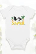 Hello Summer Bodysuit in White