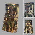 Camouflage Combat Ripstop Modern Hybrid Utility Kilt