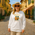 Sicily Premium Cotton Sweatshirt Oranges