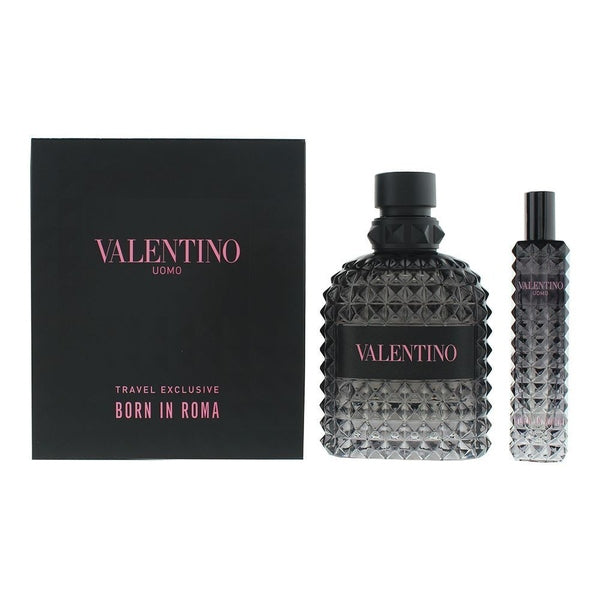 Valentino Born in Roma Uomo Gift Set 100ml EDT + 15ml EDT