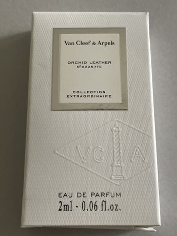 Van Cleef & Arpels Orchid Leather 2ml 0.06 fl. o.z. official perfume sample perfume tester