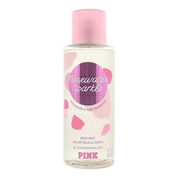Victoria's Secret Pink Rosewater Sparkle Body Mist 250ml