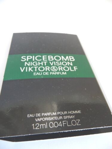 Viktor and Rolf Spicebomb Night Vision 1.2ml 0.04 fl. oz. official perfume samples perfume tester