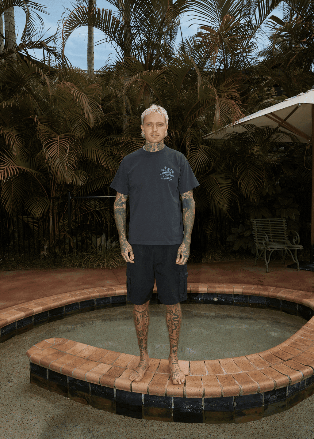 AFENDS Cosmic Con Heavyweight Boxy Tee