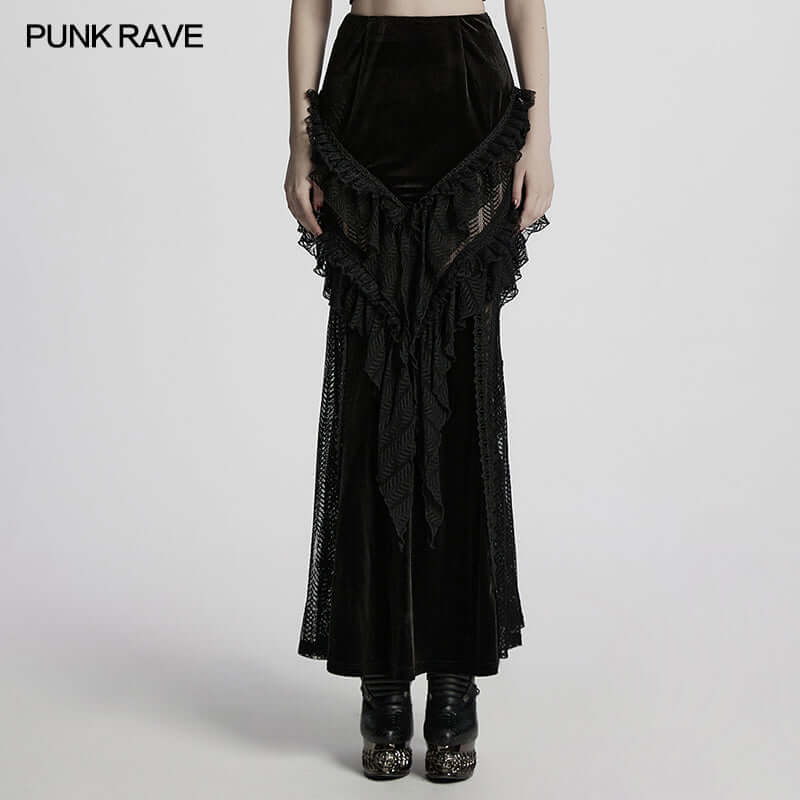 Punk Rave Nera Goth Dynamic Skirt - Size UK 22 Left Only!
