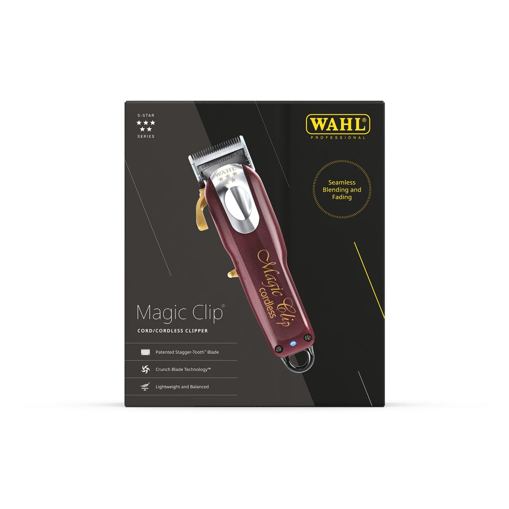Wahl 5 Star Magic Clip Cordless Professional Hair Clipper for Flawless Fades & Precision Cutting