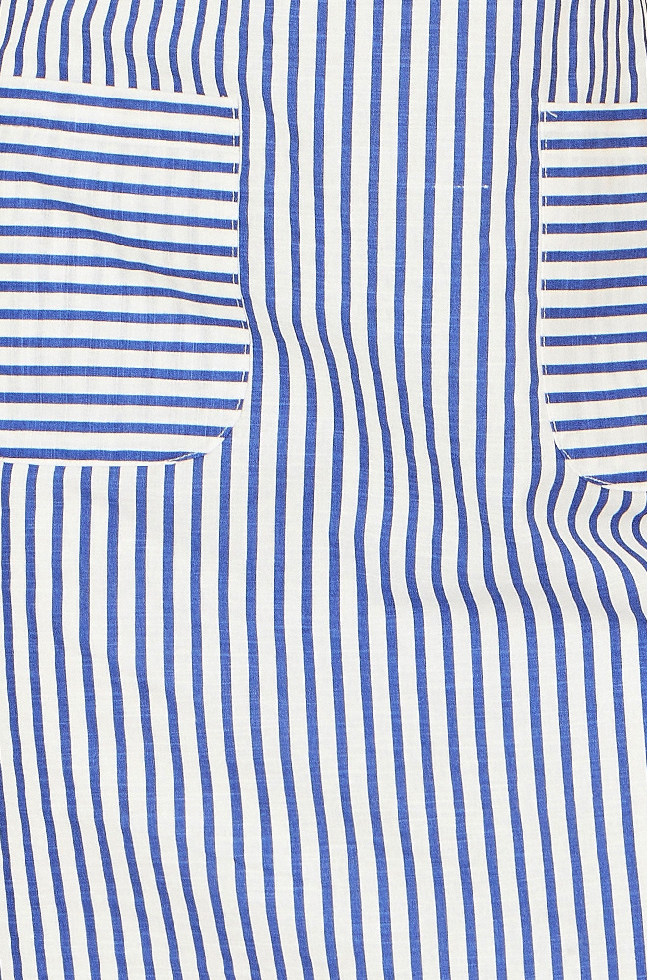 Yumi Navy Stripe Cotton Shift Dress
